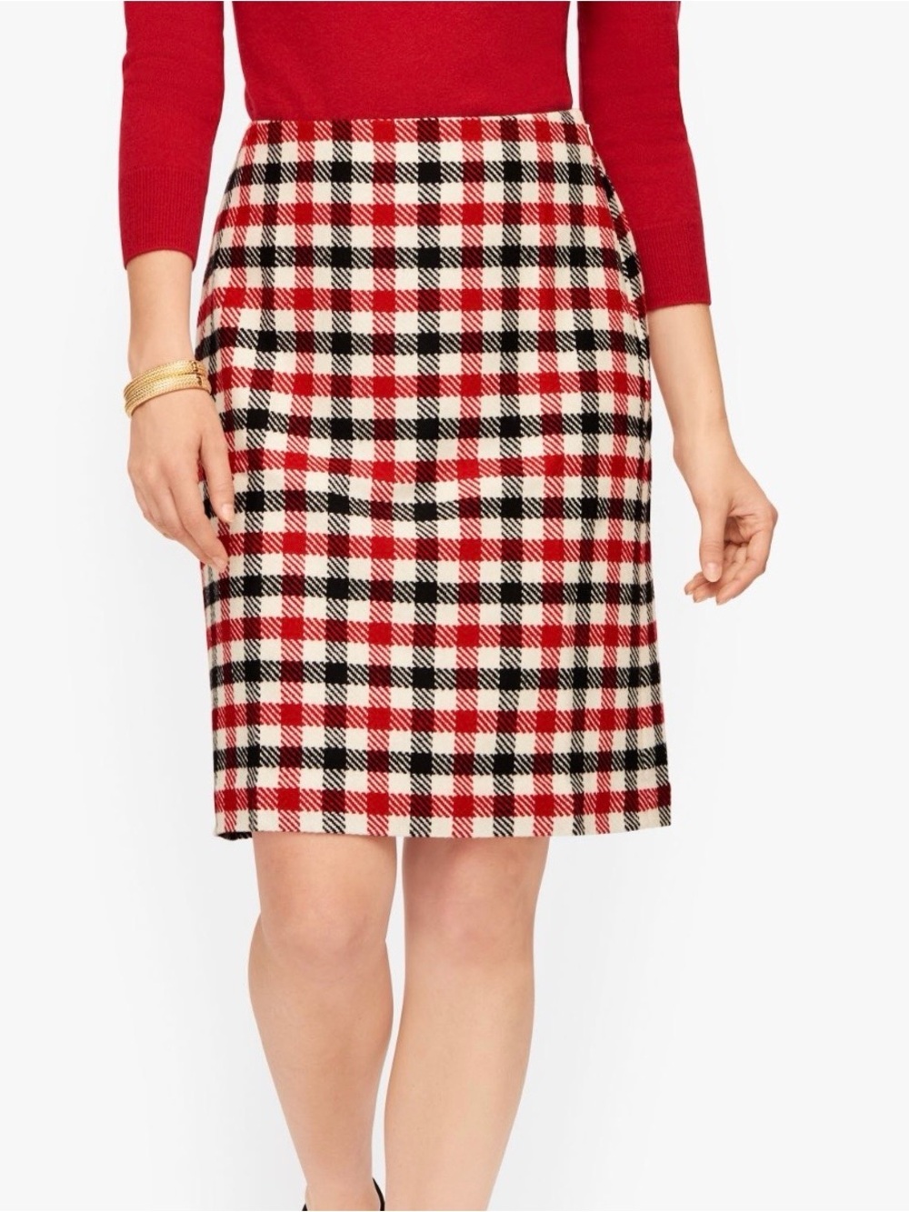 Talbots Knee-Length Pencil Skirt - Classic Women's Workwear
